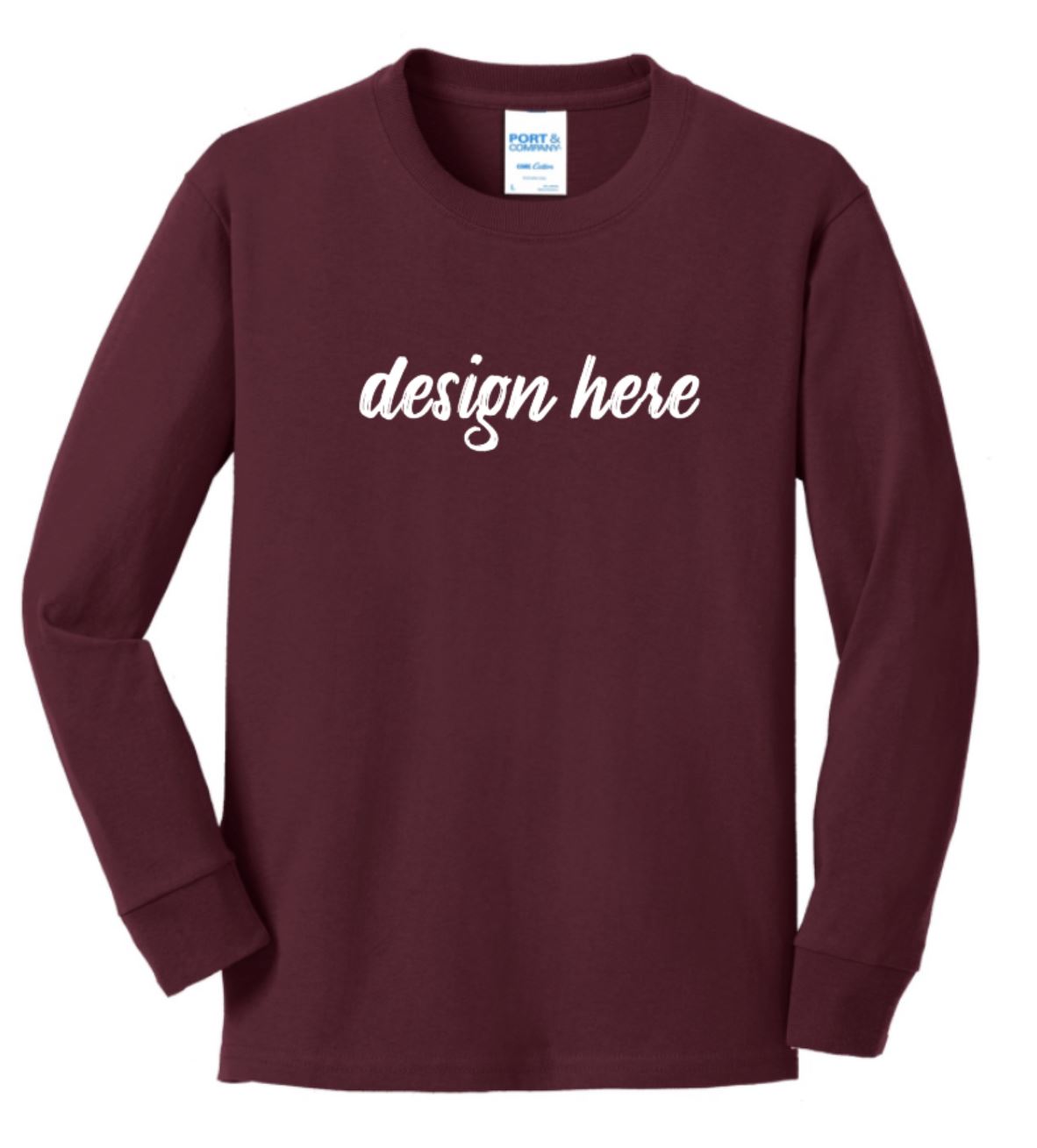 Long Sleeve Shirt w/Choice of Design