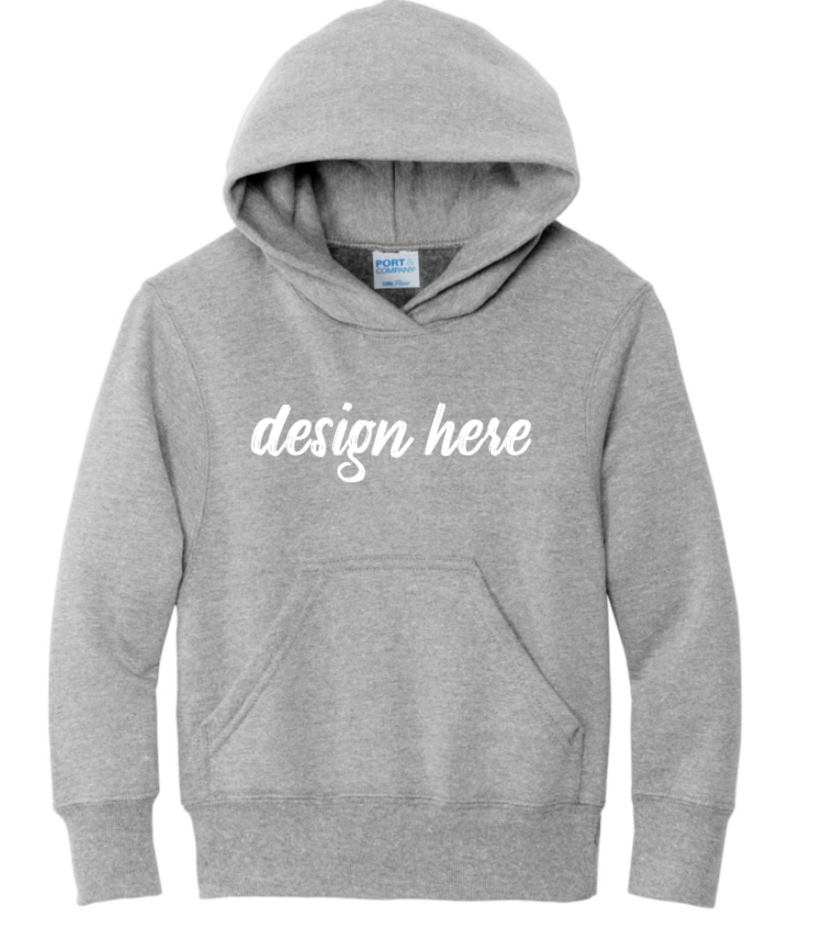 Sweatshirt w/ Hoodie w/Choice of Design