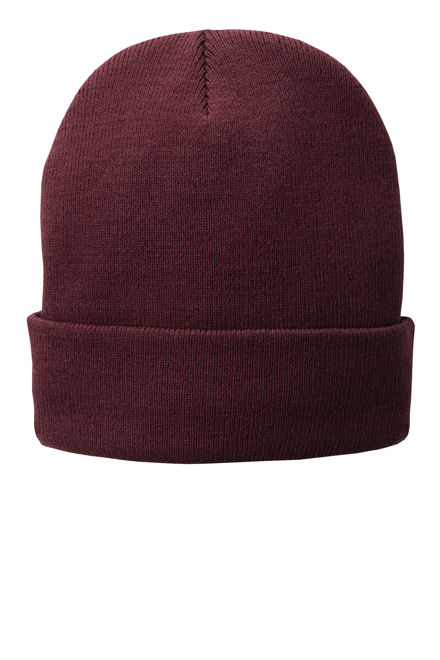 Cuffed Fleece Lined Beanie w/ 3D Embroidered W Patch