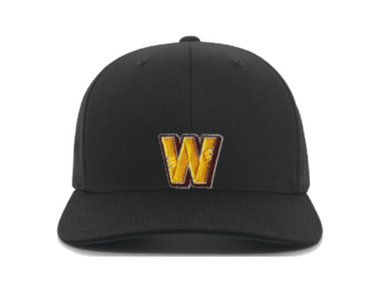 Youth Hook-And-Loop Adjustable Cap w/ 3D Embroidered 'W' Patch