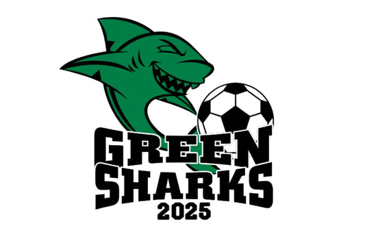 (For Team Purchase Only) Soccer U10- Green Sharks- Youth & Adult T-Shirt