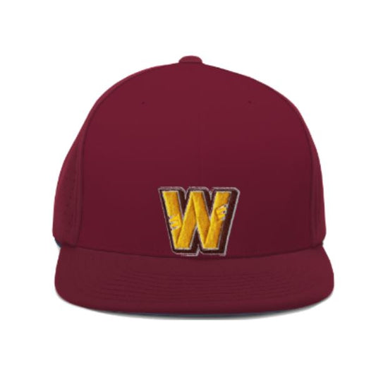 Adult Performance Flexfit® Cap w/ 3D Embroidered 'W' Patch