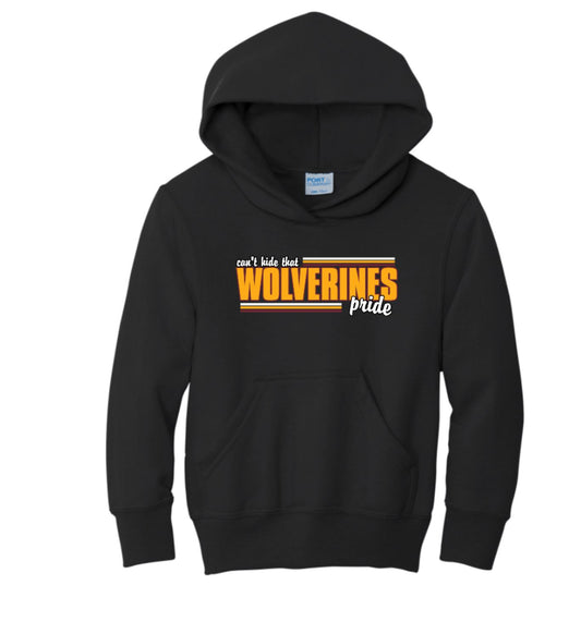 Webster Wolverines Adult Hooded Sweatshirt