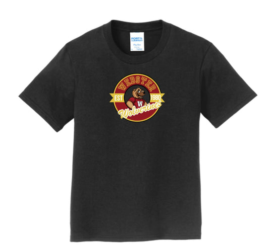 Webster Wolverines Youth Short Sleeve Tee