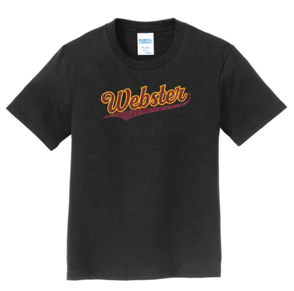 Webster Wolverines Adult Short Sleeve Tee