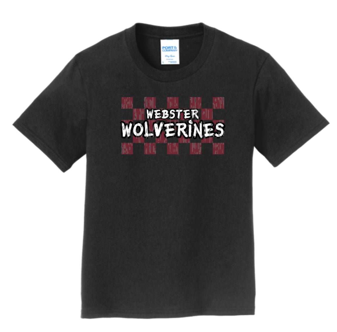 Webster Wolverines Youth Short Sleeve Tee