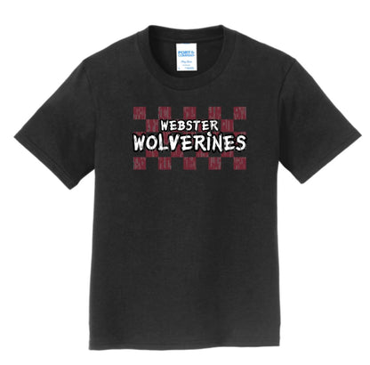 Webster Wolverines Youth Short Sleeve Tee