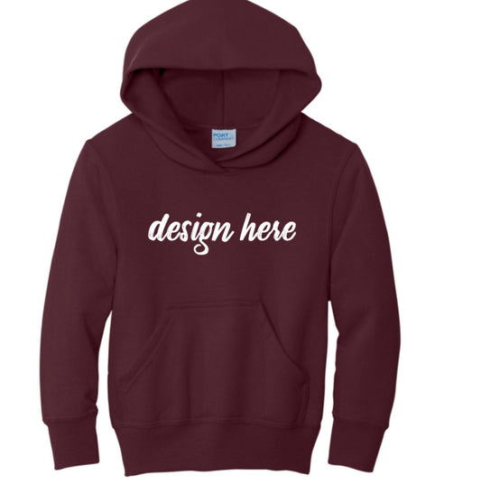 Sweatshirt w/ Hoodie w/Choice of Design